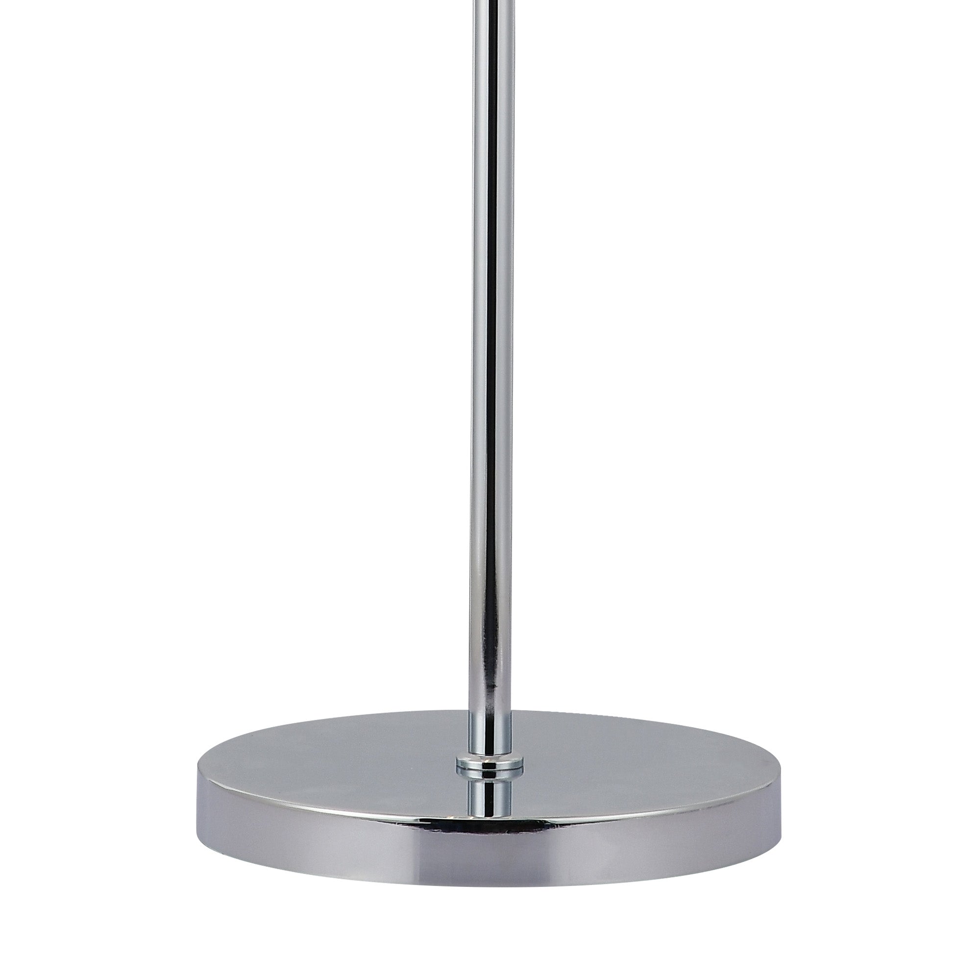 Deco - Elm Floor Lamp With Leaf Styled Stems and Ridged Style Clear Glass Shades - Luminosity Designs Ltd