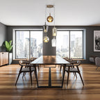 Elsa Assembly Pendant (WITHOUT PLATE) With Inverted Bell Shade, 1 Light E27,  Glass With Frosted Inner Cone