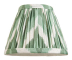 Endon - Endon Faux Silk Zigzag Ruffled 16cm Tapered Shade with Candle Clip - Luminosity Designs Ltd