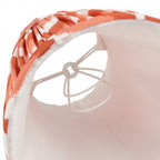 Endon - Endon Faux Silk Zigzag Ruffled 16cm Tapered Shade with Candle Clip - Luminosity Designs Ltd