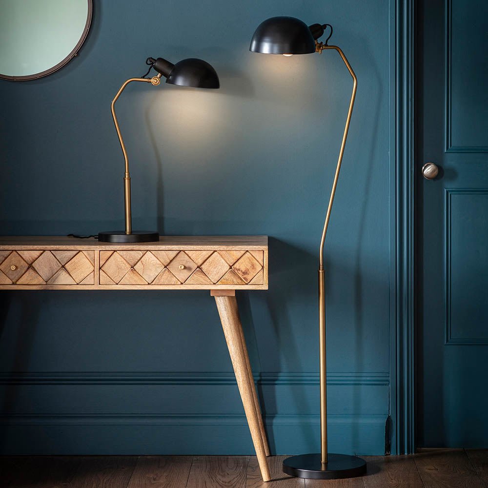 Endon - Endon Largo Task Floor Lamp - Luminosity Designs Ltd