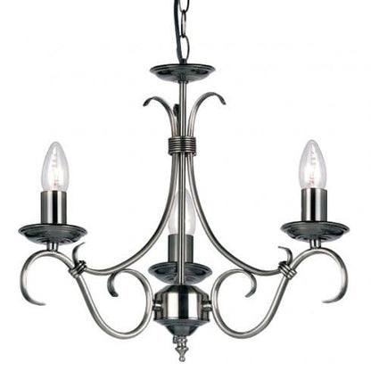 Bernice 3 Light Chandelier