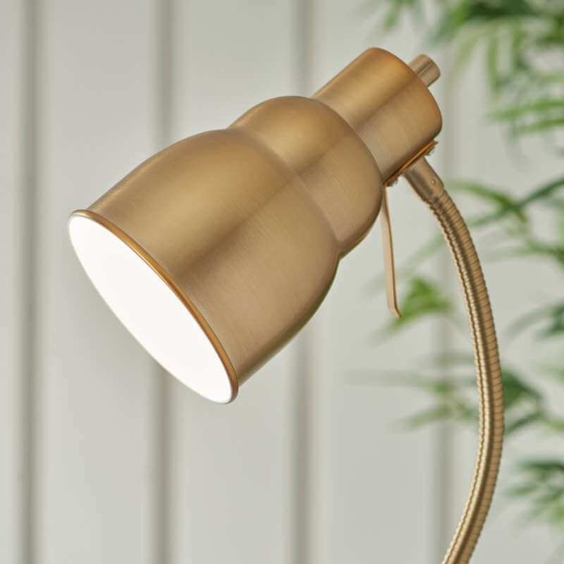 Endon - Endon Lighting Classic Flexi Floor Lamp (108126 / 108127) - Luminosity Designs Ltd