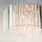 Endon - Endon Lighting Hanna Crystal Circular Chandelier Pendant Light , 5x G9 (78699) - Luminosity Designs Ltd
