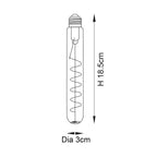 Endon - Endon Spiral Tubular E27 Warm White Dimmable Filament Bulb - Luminosity Designs Ltd