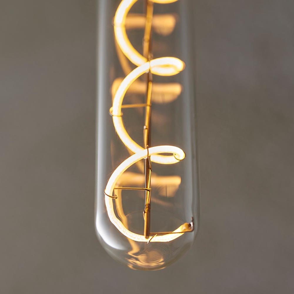 Endon - Endon Spiral Tubular E27 Warm White Dimmable Filament Bulb - Luminosity Designs Ltd