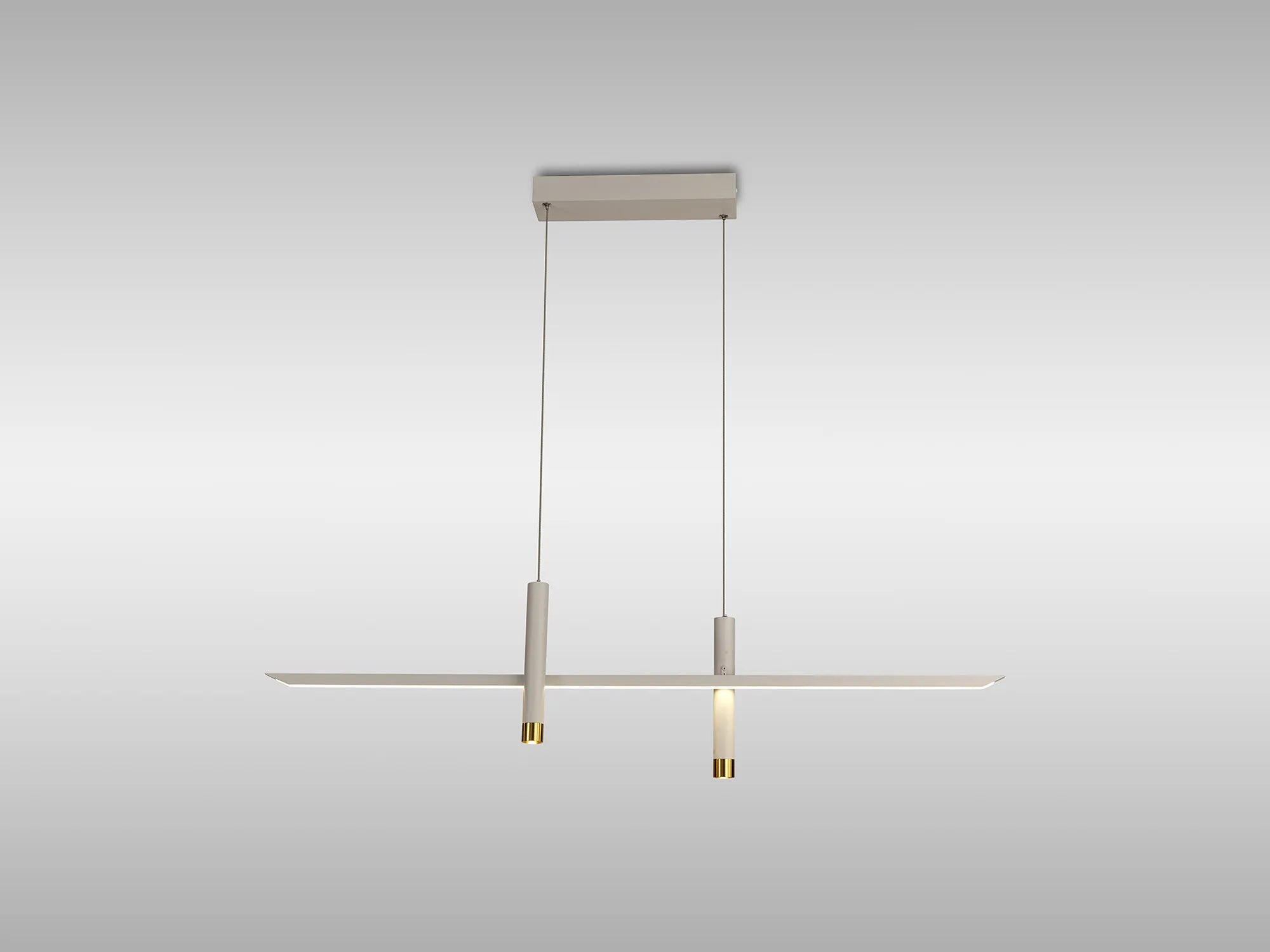 Mantra - Esparta Linear Bar Pendant, 30W LED, 3000K, 1400lm - Luminosity Designs Ltd