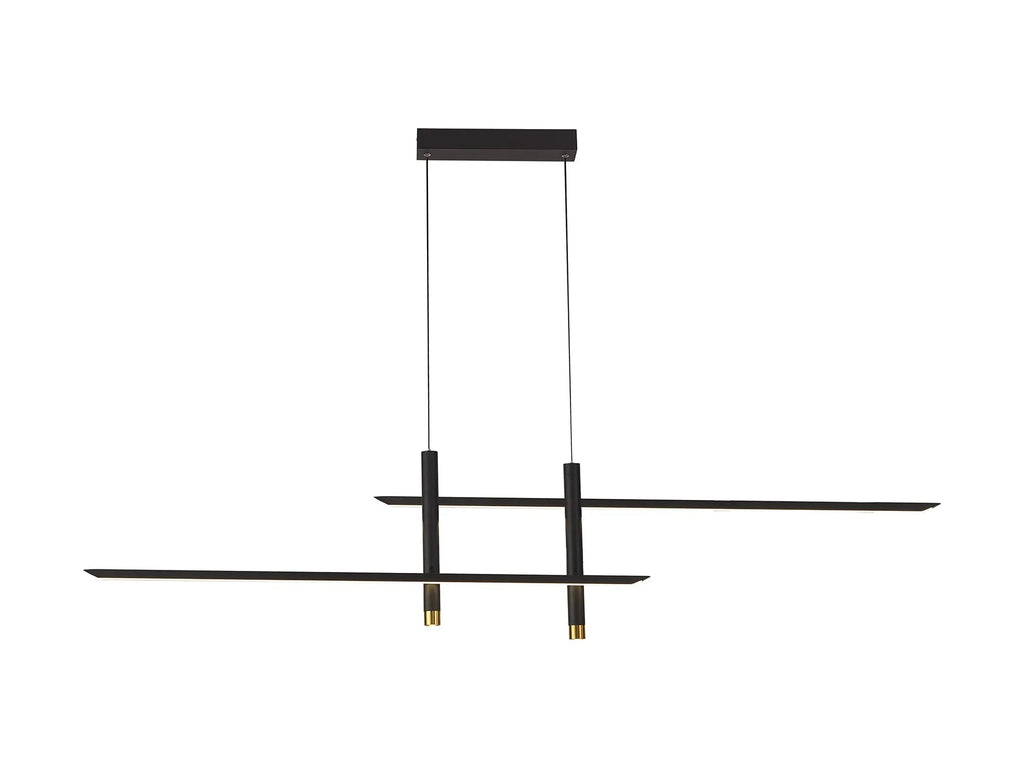Mantra - Esparta Linear Bar Pendant, 50W LED, 3000K, 2100lm - Luminosity Designs Ltd