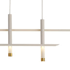 Mantra - Esparta Linear Bar Pendant, 50W LED, 3000K, 2100lm - Luminosity Designs Ltd