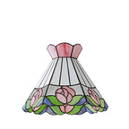 LSE - Evelyn Tiffany Style Easy Fit Ceiling Shade for ES Pendants - Luminosity Designs Ltd