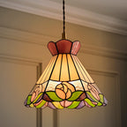 LSE - Evelyn Tiffany Style Easy Fit Ceiling Shade for ES Pendants - Luminosity Designs Ltd