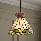 LSE - Evelyn Tiffany Style Easy Fit Ceiling Shade for ES Pendants - Luminosity Designs Ltd
