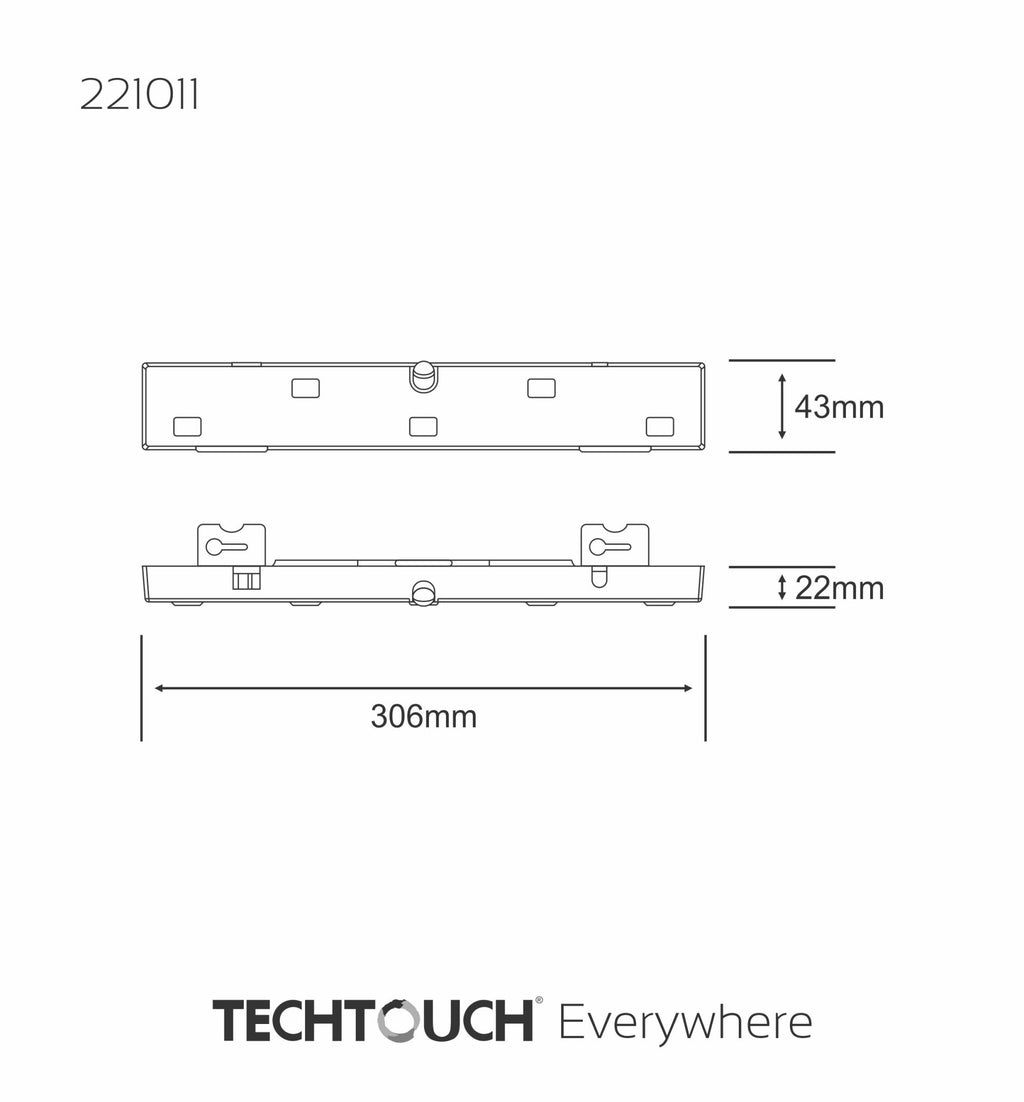 Techtouch - Everywhere LED 1W Light Bar - Luminosity Designs Ltd