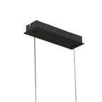Mantra - EX DISPLAY Kitesurf Loop Under Linear Pendant, 30W LED, 3000K, 2400lm, Black - Luminosity Designs Ltd
