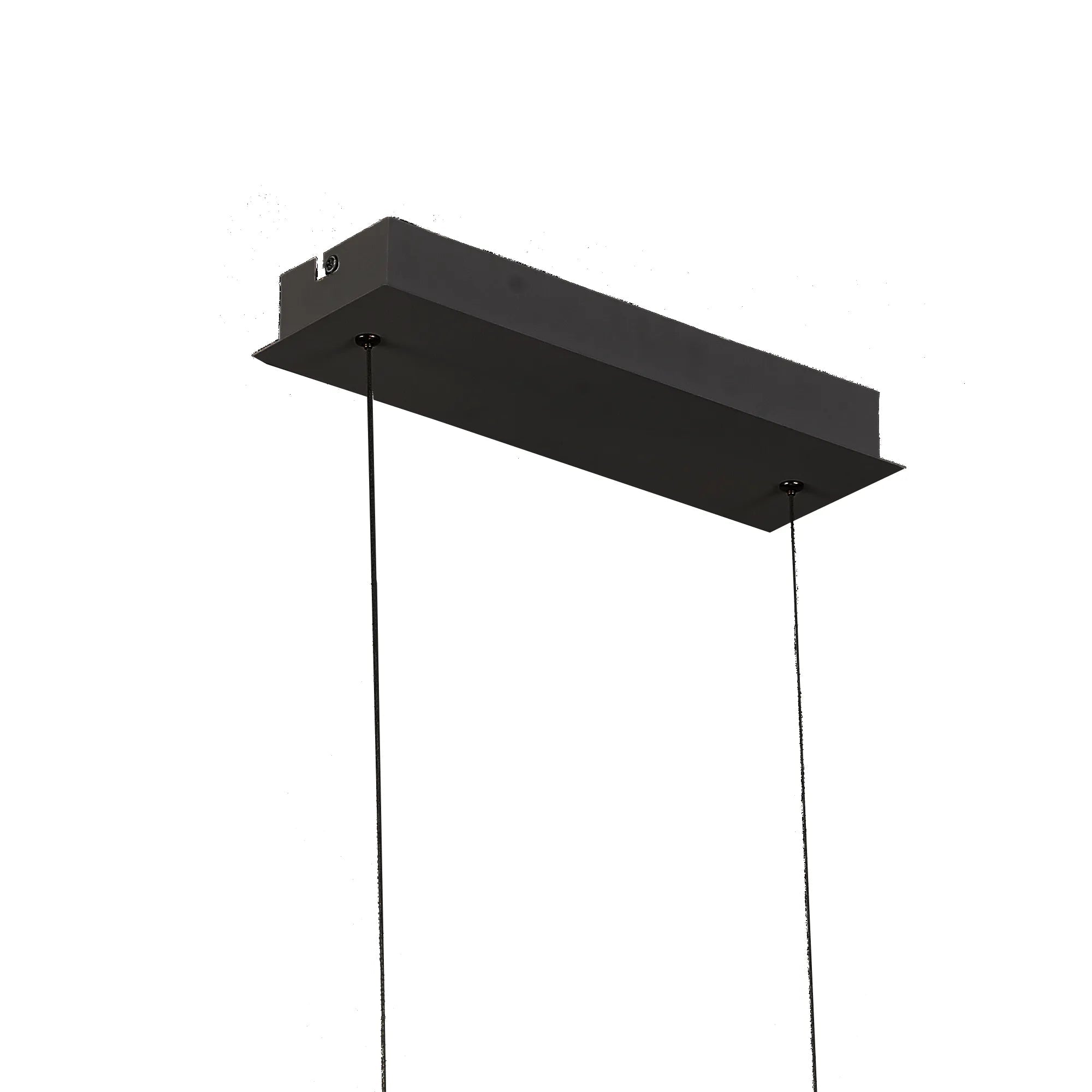 Mantra - EX DISPLAY Kitesurf Loop Under Linear Pendant, 30W LED, 3000K, 2400lm, Black - Luminosity Designs Ltd
