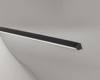 Mantra - EX DISPLAY Kitesurf Loop Under Linear Pendant, 30W LED, 3000K, 2400lm, Black - Luminosity Designs Ltd