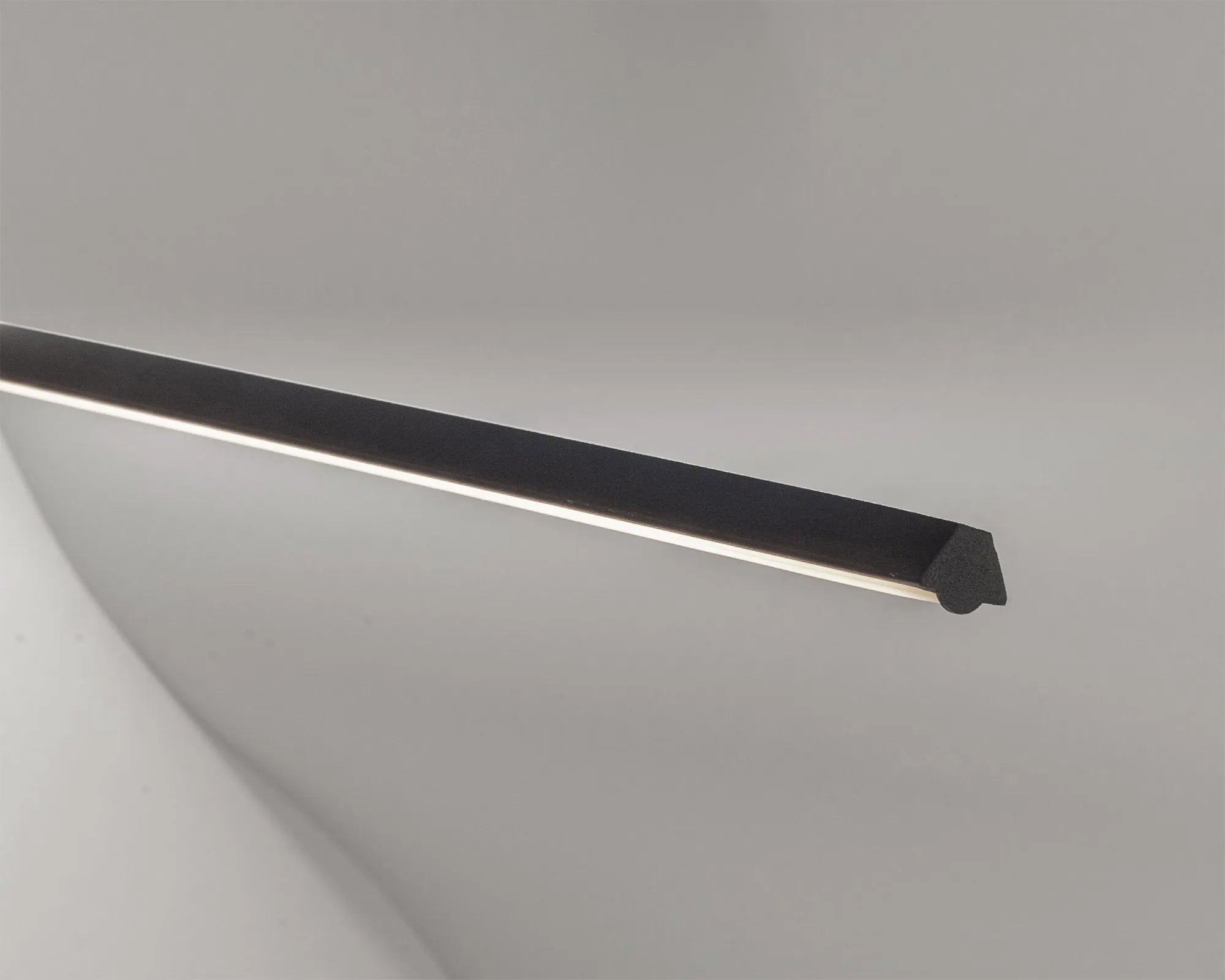 Mantra - EX DISPLAY Kitesurf Loop Under Linear Pendant, 30W LED, 3000K, 2400lm, Black - Luminosity Designs Ltd