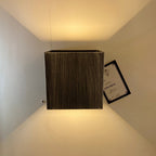 Luminosity Designs - EX DISPLAY Oak Up / Down Wall Light - Luminosity Designs Ltd