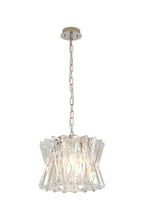 Luminosity Designs Ltd - Faline 34cm Modern Round Chandelier Pendant, 4 x E14, - Luminosity Designs Ltd