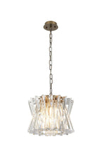 Luminosity Designs Ltd - Faline 34cm Modern Round Chandelier Pendant, 4 x E14, - Luminosity Designs Ltd