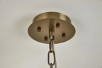 Luminosity Designs Ltd - Faline 34cm Modern Round Chandelier Pendant, 4 x E14, - Luminosity Designs Ltd