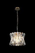 Luminosity Designs Ltd - Faline 34cm Modern Round Chandelier Pendant, 4 x E14, - Luminosity Designs Ltd