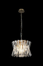 Luminosity Designs Ltd - Faline 34cm Modern Round Chandelier Pendant, 4 x E14, - Luminosity Designs Ltd