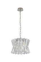 Luminosity Designs Ltd - Faline 34cm Modern Round Chandelier Pendant, 4 x E14, - Luminosity Designs Ltd