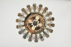 Luminosity Designs Ltd - Faline 34cm Modern Round Chandelier Pendant, 4 x E14, - Luminosity Designs Ltd