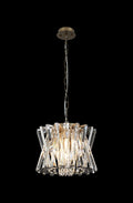 Faline 34cm Modern Round Chandelier Pendant, 4 x E14,