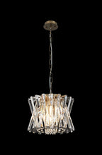 Faline 34cm Modern Round Chandelier Pendant, 4 x E14,