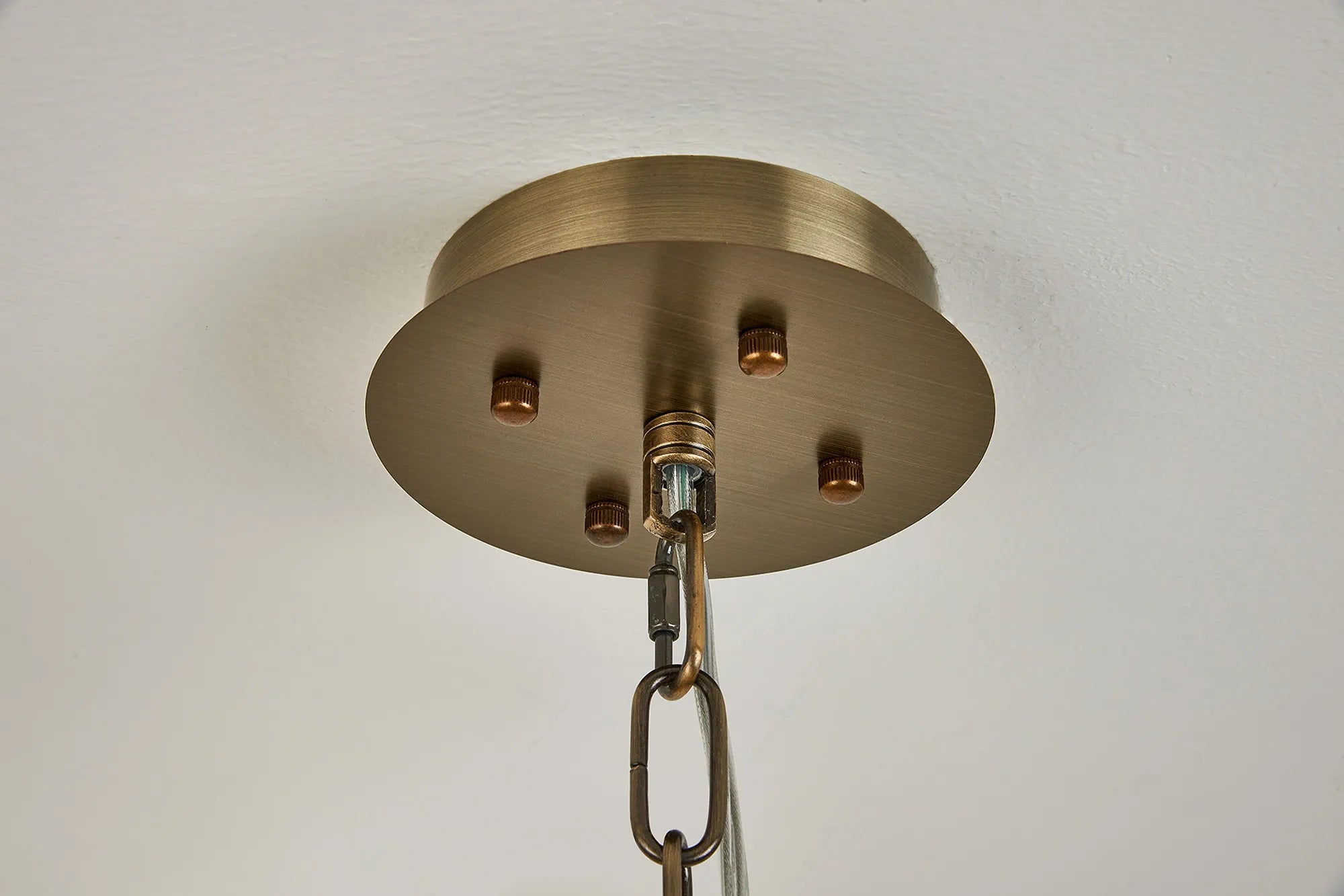 Faline 34cm Modern Round Chandelier Pendant, 4 x E14,