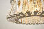 Faline 34cm Modern Round Chandelier Pendant, 4 x E14,