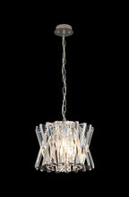 Faline 34cm Modern Round Chandelier Pendant, 4 x E14,