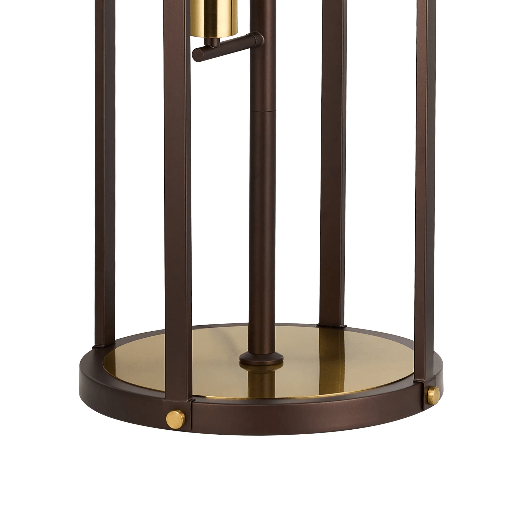 Luminosity Designs - Farmhouse Rustic Industrial Floor Light 3 Light E27 with Oxidised Framework (348052 / 351715) - Luminosity Designs Ltd