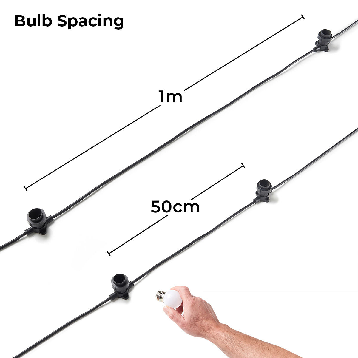 Connectable Commercial Outdoor FESTOON Belt only