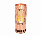 Luxa London - FLAMELIGHTS - VINE BRAZIER (Silver or Rose Gold) - Luminosity Designs Ltd