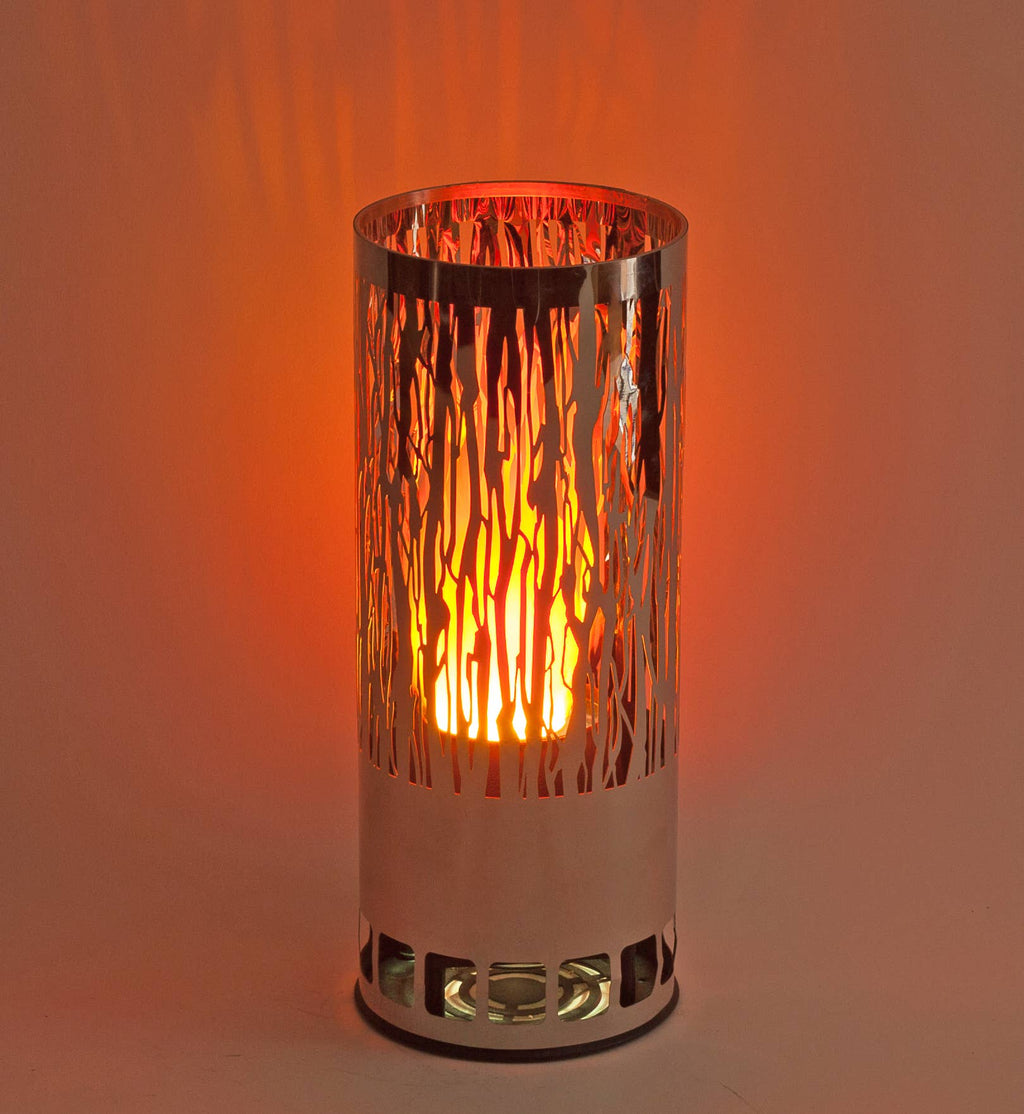 Luxa London - FLAMELIGHTS - VINE BRAZIER (Silver or Rose Gold) - Luminosity Designs Ltd
