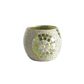 Diyas Home - Floretta Mosaic Candle Holder - Luminosity Designs Ltd