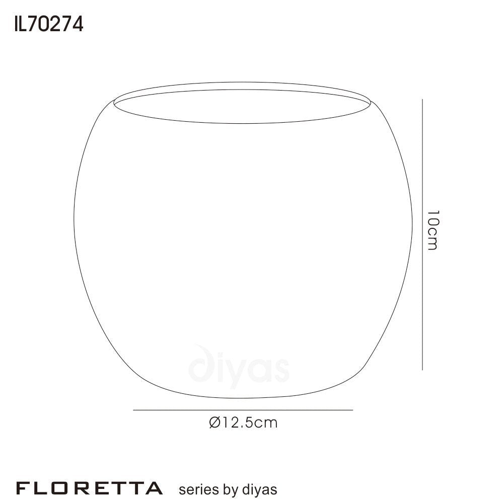 Diyas Home - Floretta Mosaic Candle Holder - Luminosity Designs Ltd