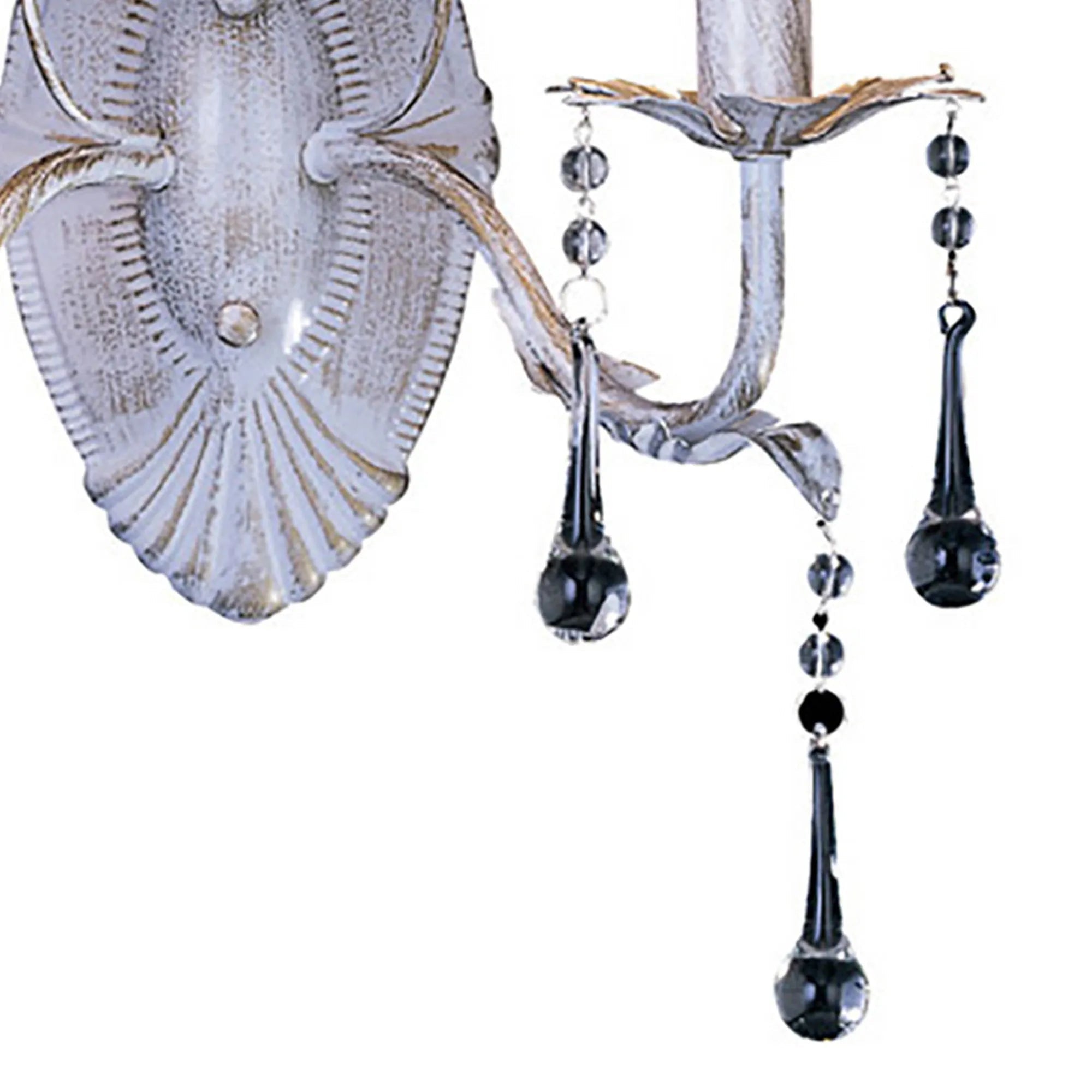 Diyas - Flur White and Gold Wall Lamp. 2 Light E14 (Diyas IL40012) - Luminosity Designs Ltd