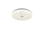 Mantra - Frozen 39cm Round Ceiling Light, 30W LED, 2700 - 5000K Tuneable White, 3420lm, Remote Control, White - Luminosity Designs Ltd