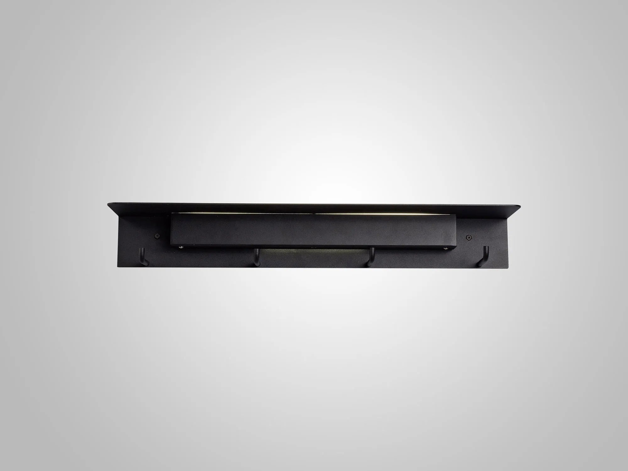 Mantra Fuerteventura Wall Lamp / Coat Rack with Handy Shelf and Built In LED Illumination