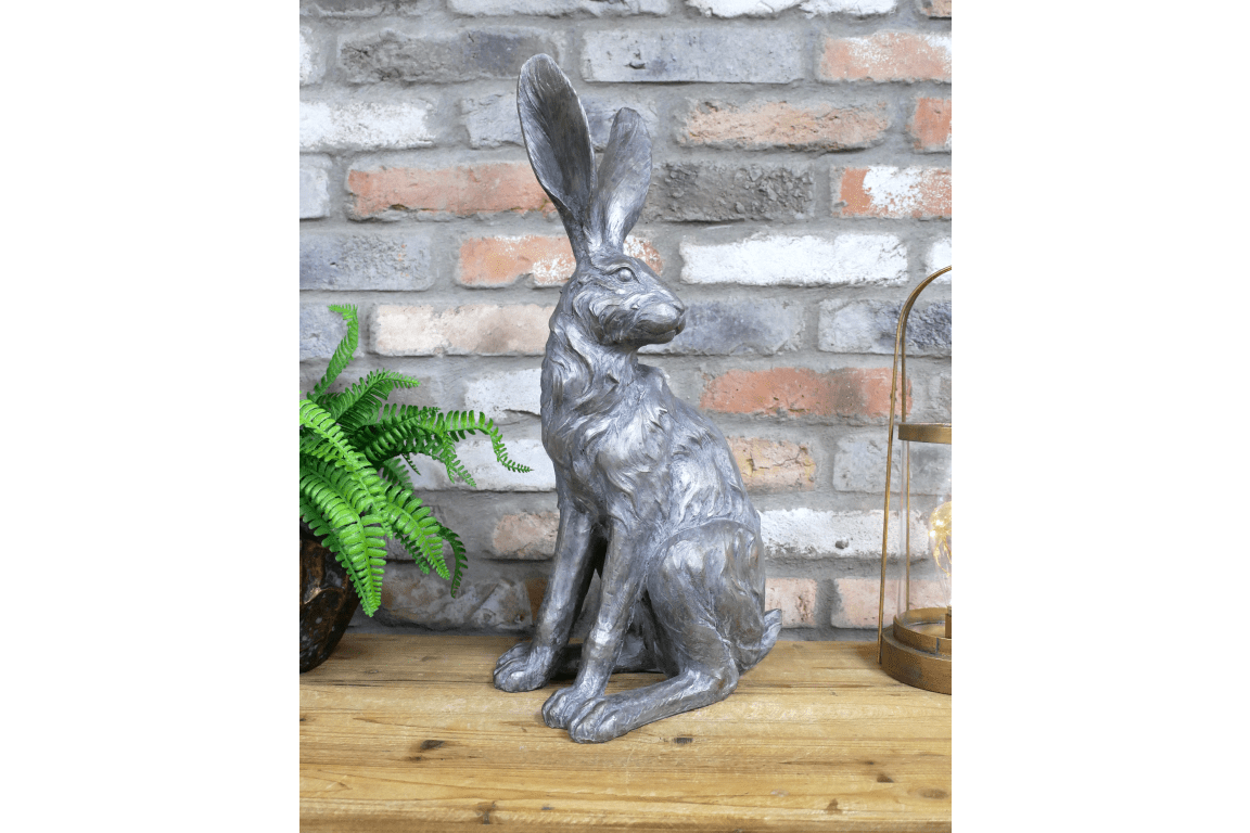 Luminosity Designs - Full Size Sitting Hare Sculpture - Luminosity Designs Ltd