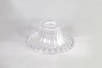 Deco - Funnel Bell Clear Glass Lampshade - Luminosity Designs Ltd