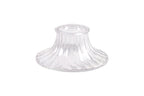Deco - Funnel Bell Clear Glass Lampshade - Luminosity Designs Ltd