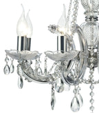 Deco - Gabrielle Chandelier With Acylic Sconce - Luminosity Designs Ltd