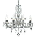 Deco - Gabrielle Chandelier With Acylic Sconce - Luminosity Designs Ltd