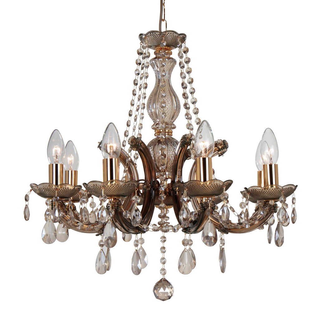 Deco - Gabrielle Chandelier With Acylic Sconce - Luminosity Designs Ltd
