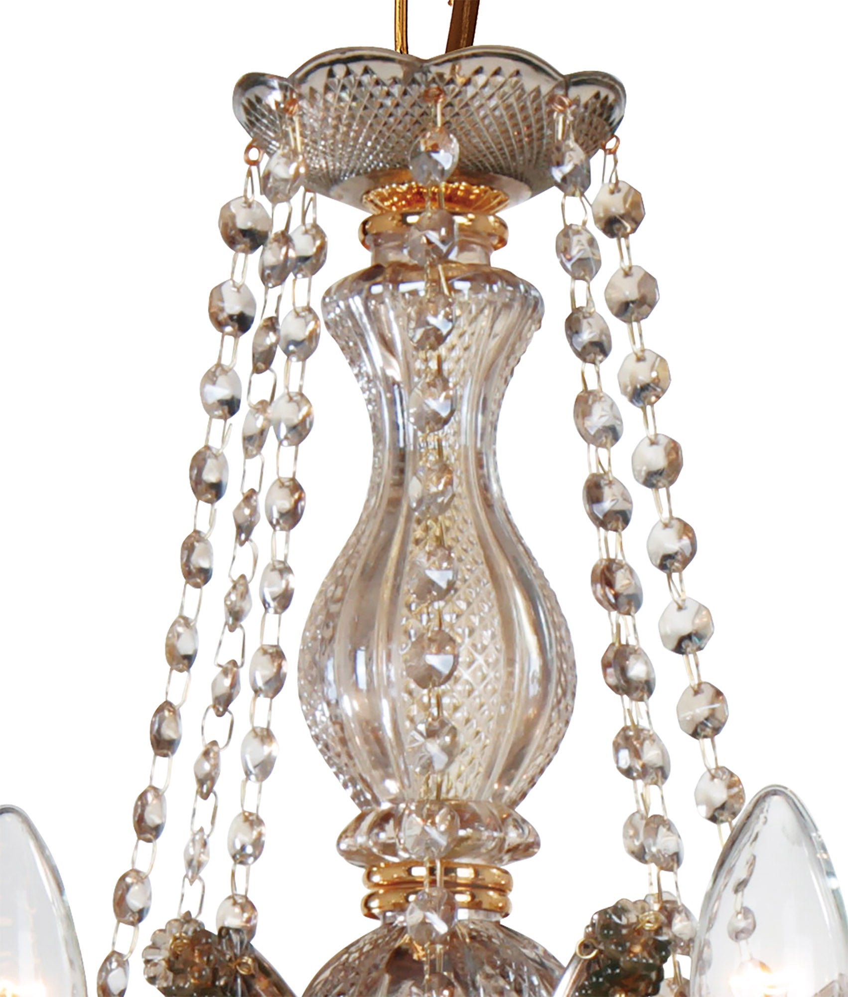 Deco - Gabrielle Chandelier With Acylic Sconce - Luminosity Designs Ltd